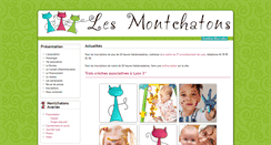 Desktop Screenshot of montchatons.com