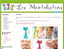 Tablet Screenshot of montchatons.com